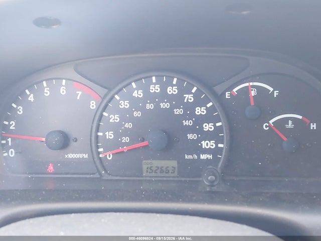 46096924 :رقم المزاد ، 2CNBE13C416911801 vin ، 2001 Chevrolet Tracker Hard Top Base مزاد بيع