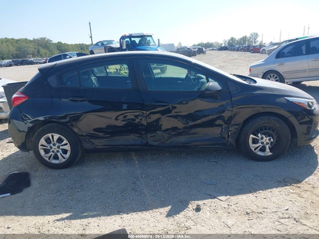 Продажа на аукционе авто 2019 Chevrolet Cruze Ls, vin: 3G1BC6SM0KS576372, номер лота: 46096974