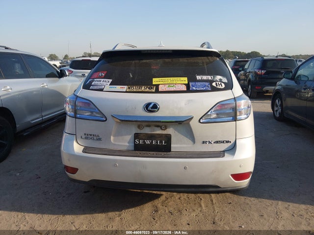 Продаж на аукціоні авто 2010 Lexus Rx 450h, vin: JTJBC1BA8A2403545, номер лоту: 46097023