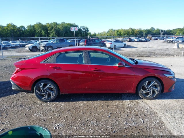 46097029 :رقم المزاد ، KMHLP4DG0SU872192 vin ، 2025 Hyundai Elantra Limited مزاد بيع
