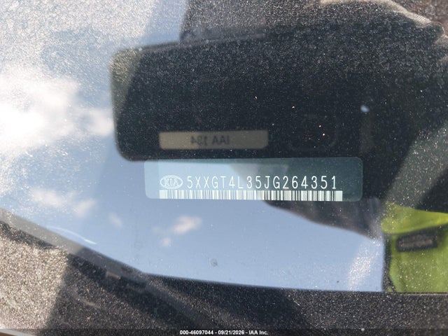 46097044 :رقم المزاد ، 5XXGT4L35JG264351 vin ، 2018 Kia Optima Lx مزاد بيع