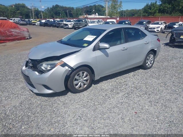 2016 Toyota Corolla Le მანქანა იყიდება აუქციონზე, vin: 2T1BURHE9GC496272, აუქციონის ნომერი: 46097058