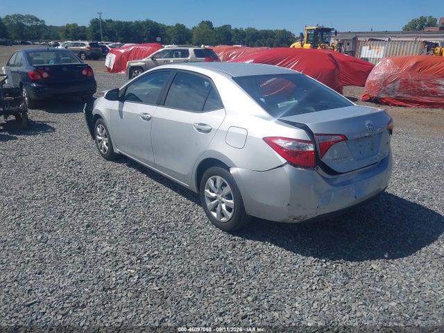 2016 Toyota Corolla Le მანქანა იყიდება აუქციონზე, vin: 2T1BURHE9GC496272, აუქციონის ნომერი: 46097058