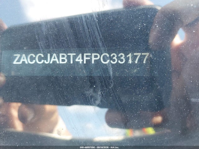 46097090 :رقم المزاد ، ZACCJABT4FPC33177 vin ، 2015 Jeep Renegade Latitude مزاد بيع