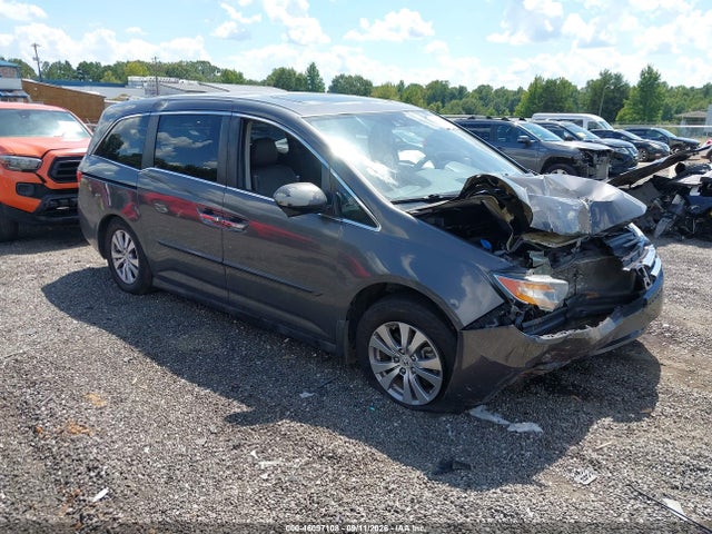 2014 Honda Odyssey Ex-l მანქანა იყიდება აუქციონზე, vin: 5FNRL5H69EB028117, აუქციონის ნომერი: 46097108