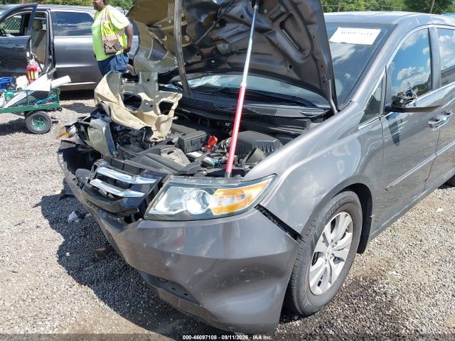 2014 Honda Odyssey Ex-l მანქანა იყიდება აუქციონზე, vin: 5FNRL5H69EB028117, აუქციონის ნომერი: 46097108