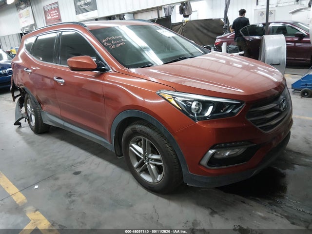 46097140 :رقم المزاد ، 5XYZU3LB0HG449386 vin ، 2017 Hyundai Santa Fe Sport 2.4l مزاد بيع