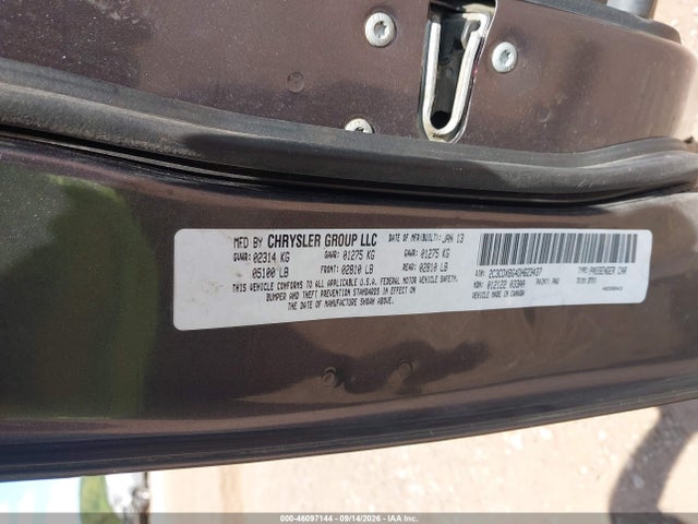 Продажа на аукционе авто 2013 Dodge Charger Se, vin: 2C3CDXBG4DH623437, номер лота: 46097144