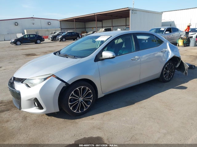 2015 Toyota Corolla S Plus მანქანა იყიდება აუქციონზე, vin: 5YFBURHE0FP309631, აუქციონის ნომერი: 46097179