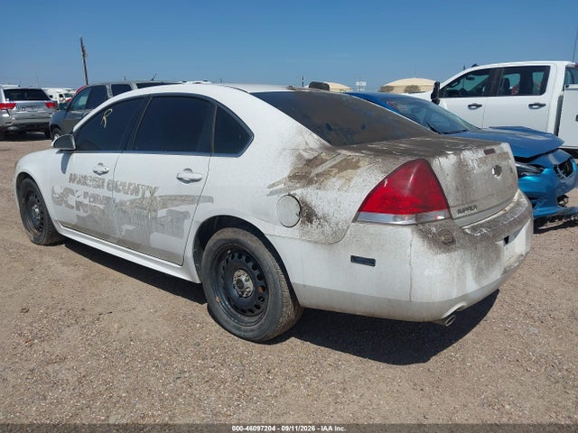 46097204 :رقم المزاد ، 2G1WD5E31E1153635 vin ، 2014 Chevrolet Impala Limited Police مزاد بيع