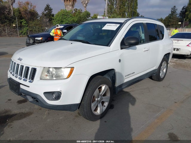 2012 Jeep Compass Sport მანქანა იყიდება აუქციონზე, vin: 1C4NJDBB1CD675216, აუქციონის ნომერი: 46097210