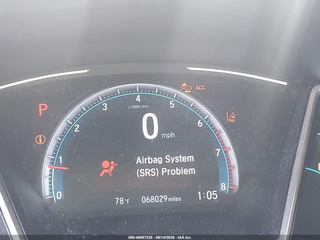 Продаж на аукціоні авто 2019 Honda Civic Ex, vin: 19XFC1F37KE202269, номер лоту: 46097228
