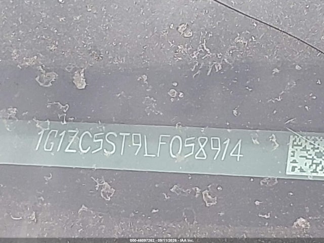 46097262 :رقم المزاد ، 1G1ZC5ST9LF058914 vin ، 2020 Chevrolet Malibu Fwd 1fl مزاد بيع