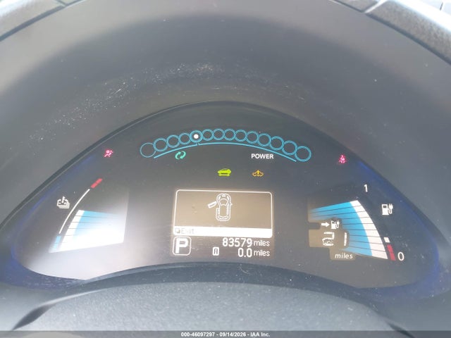 46097297 :رقم المزاد ، 1N4AZ0CP2DC401059 vin ، 2013 Nissan Leaf S مزاد بيع