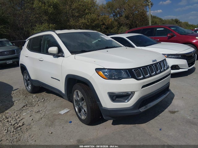 Auction sale of the 2021 Jeep Compass Limited 4x4, vin: 3C4NJDCBXMT523672, lot number: 46097324