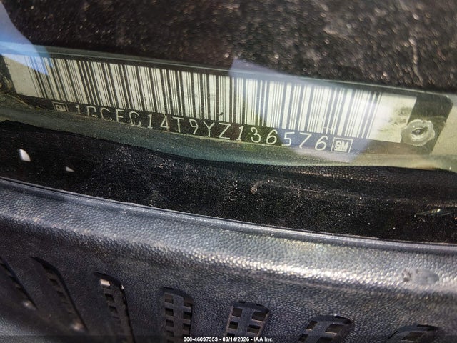 Aukcja sprzedaży 2000 Chevrolet Silverado 1500 Ls, vin: 1GCEC14T9YZ136576, numer aukcji: 46097353