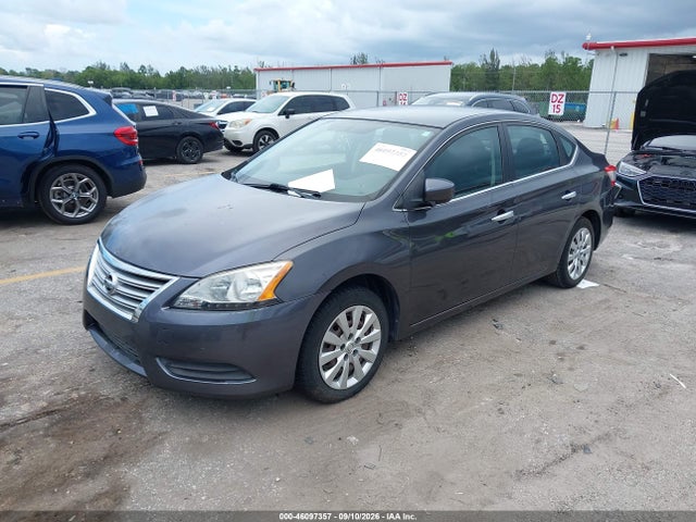 46097357 :رقم المزاد ، 3N1AB7AP1EL656336 vin ، 2014 Nissan Sentra Sv مزاد بيع