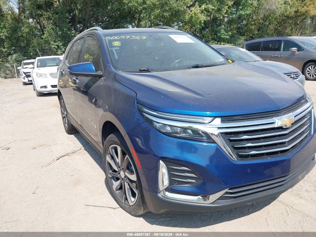 Aukcja sprzedaży 2022 Chevrolet Equinox Awd Premier, vin: 3GNAXXEV9NS106371, numer aukcji: 46097367
