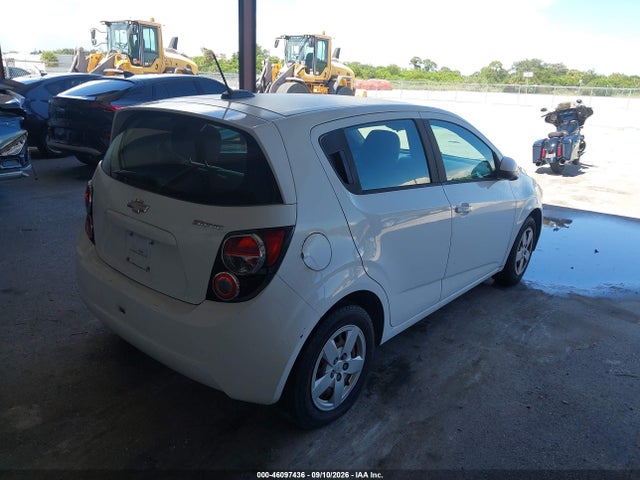 Aukcja sprzedaży 2016 Chevrolet Sonic Ls Auto, vin: 1G1JA6SH9G4172658, numer aukcji: 46097436