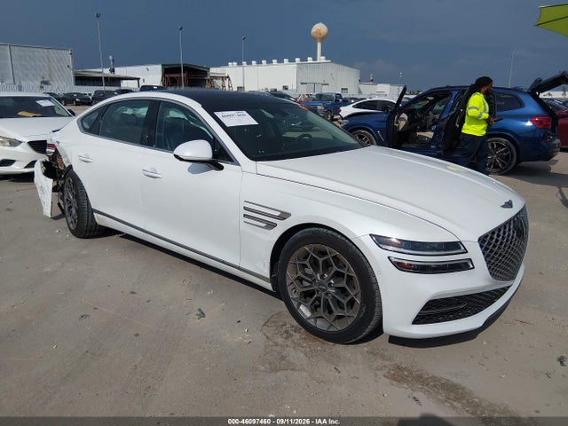 46097460 :رقم المزاد ، KMTGB4SC3MU067098 vin ، 2021 Genesis G80 2.5t Rwd مزاد بيع