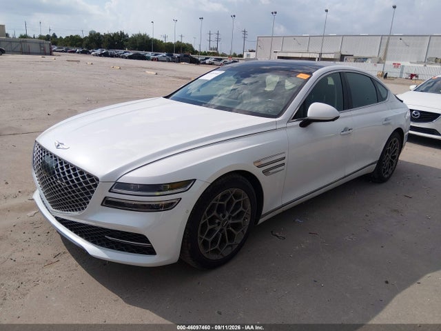 46097460 :رقم المزاد ، KMTGB4SC3MU067098 vin ، 2021 Genesis G80 2.5t Rwd مزاد بيع