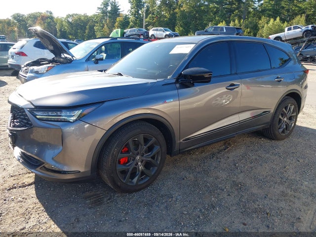 2022 Acura Mdx A-spec Package მანქანა იყიდება აუქციონზე, vin: 5J8YE1H04NL040569, აუქციონის ნომერი: 46097489