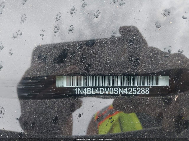 Продаж на аукціоні авто 2025 Nissan Altima Sv Fwd, vin: 1N4BL4DV0SN425288, номер лоту: 46097528