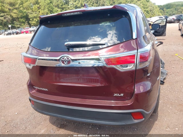 Aukcja sprzedaży 2016 Toyota Highlander Xle V6, vin: 5TDKKRFH2GS166094, numer aukcji: 46097612