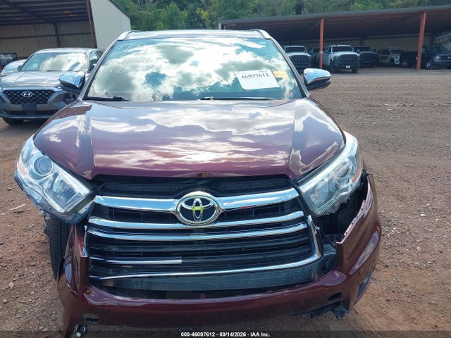 Aukcja sprzedaży 2016 Toyota Highlander Xle V6, vin: 5TDKKRFH2GS166094, numer aukcji: 46097612