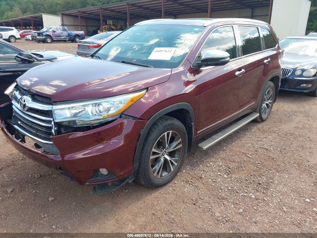 Aukcja sprzedaży 2016 Toyota Highlander Xle V6, vin: 5TDKKRFH2GS166094, numer aukcji: 46097612