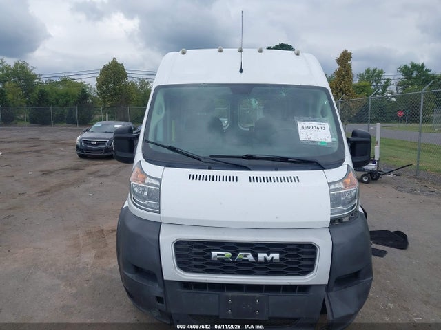46097642 :رقم المزاد ، 3C6LRVCG4ME590815 vin ، 2021 Ram Promaster 2500 High Roof 136 Wb مزاد بيع