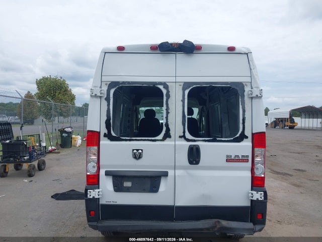 46097642 :رقم المزاد ، 3C6LRVCG4ME590815 vin ، 2021 Ram Promaster 2500 High Roof 136 Wb مزاد بيع