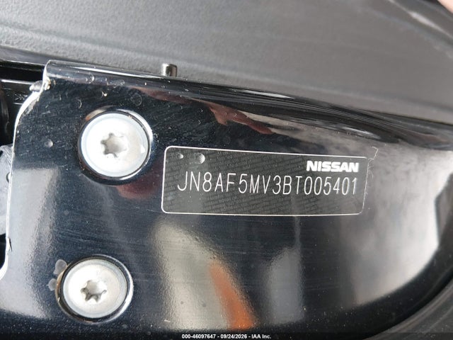 Продаж на аукціоні авто 2011 Nissan Juke Sv, vin: JN8AF5MV3BT005401, номер лоту: 46097647