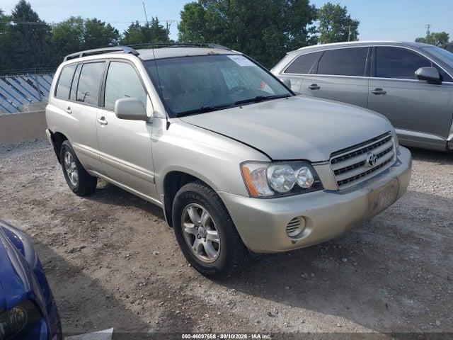 46097688 :رقم المزاد ، JTEHF21A920057347 vin ، 2002 Toyota Highlander V6 مزاد بيع