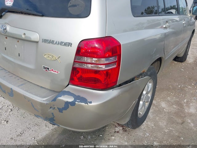 46097688 :رقم المزاد ، JTEHF21A920057347 vin ، 2002 Toyota Highlander V6 مزاد بيع