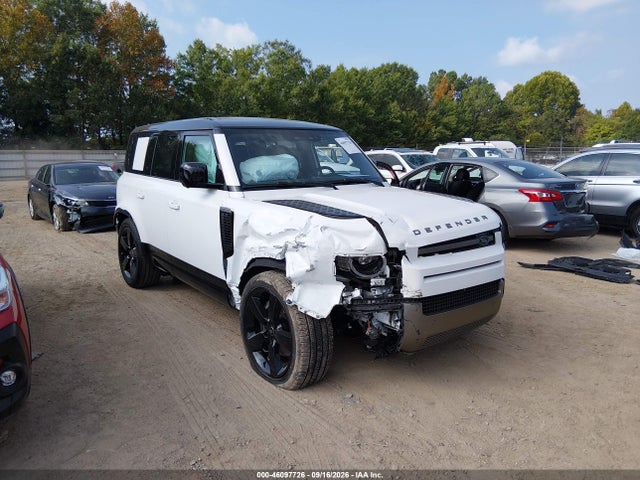 2025 Land Rover Defender 110 P500 X-dynamic Se მანქანა იყიდება აუქციონზე, vin: SALE2EFE3S2448216, აუქციონის ნომერი: 46097726