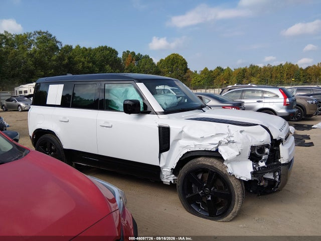2025 Land Rover Defender 110 P500 X-dynamic Se მანქანა იყიდება აუქციონზე, vin: SALE2EFE3S2448216, აუქციონის ნომერი: 46097726