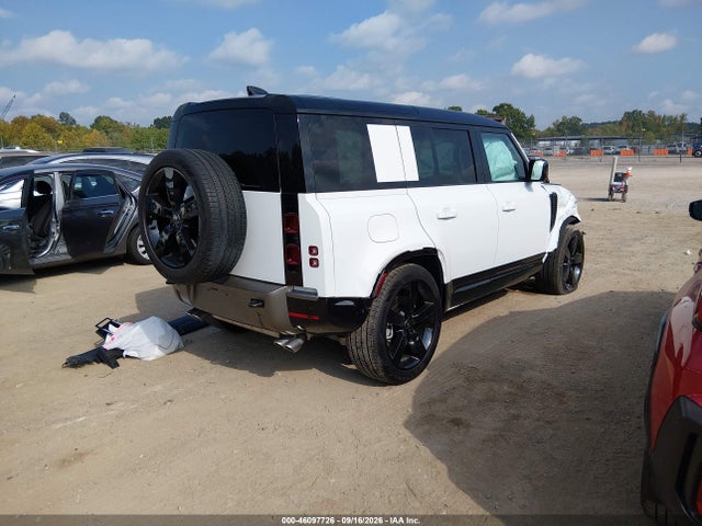 2025 Land Rover Defender 110 P500 X-dynamic Se მანქანა იყიდება აუქციონზე, vin: SALE2EFE3S2448216, აუქციონის ნომერი: 46097726