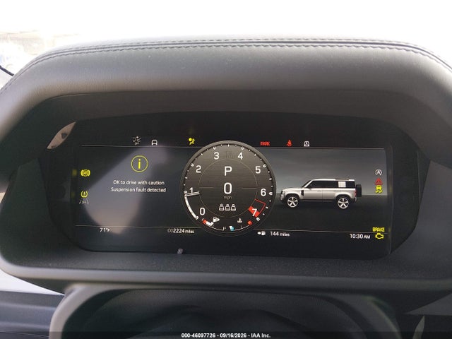 2025 Land Rover Defender 110 P500 X-dynamic Se მანქანა იყიდება აუქციონზე, vin: SALE2EFE3S2448216, აუქციონის ნომერი: 46097726