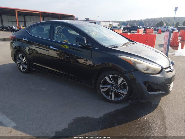 2015 Hyundai Elantra Limited მანქანა იყიდება აუქციონზე, vin: KMHDH4AE5FU294567, აუქციონის ნომერი: 46097754