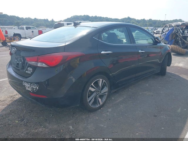 2015 Hyundai Elantra Limited მანქანა იყიდება აუქციონზე, vin: KMHDH4AE5FU294567, აუქციონის ნომერი: 46097754