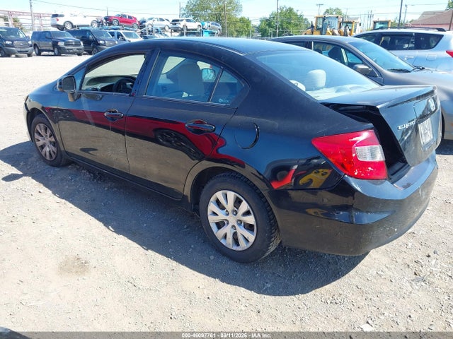 Продажа на аукционе авто 2012 Honda Civic Lx, vin: 2HGFB2F55CH335792, номер лота: 46097761