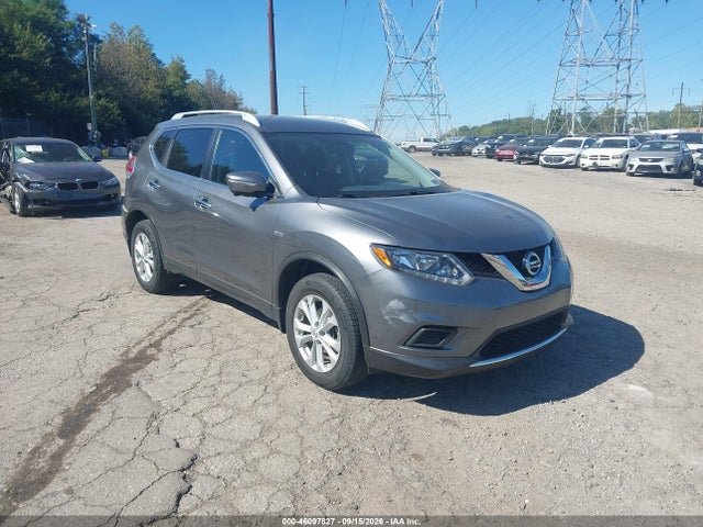 2015 Nissan Rogue Sv მანქანა იყიდება აუქციონზე, vin: KNMAT2MV1FP554788, აუქციონის ნომერი: 46097827