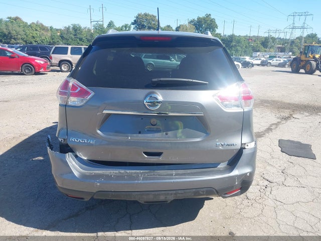 2015 Nissan Rogue Sv მანქანა იყიდება აუქციონზე, vin: KNMAT2MV1FP554788, აუქციონის ნომერი: 46097827