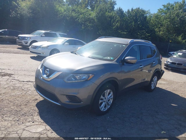 2015 Nissan Rogue Sv მანქანა იყიდება აუქციონზე, vin: KNMAT2MV1FP554788, აუქციონის ნომერი: 46097827