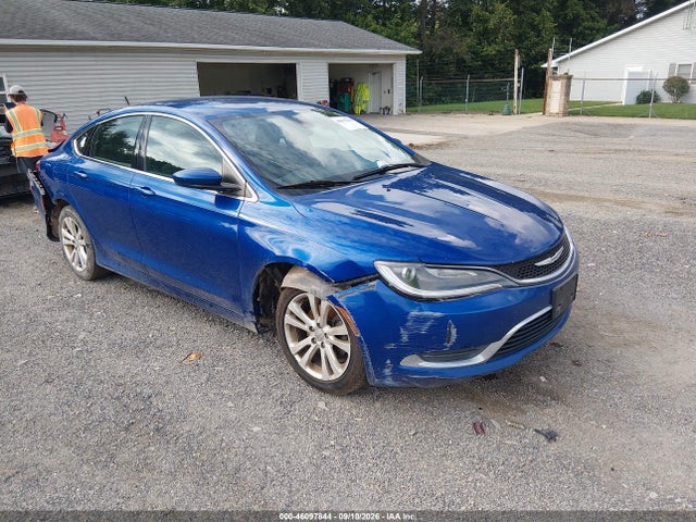 2015 Chrysler 200 Limited მანქანა იყიდება აუქციონზე, vin: 1C3CCCAB5FN662291, აუქციონის ნომერი: 46097844