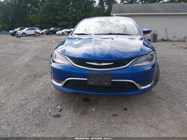 2015 Chrysler 200 Limited მანქანა იყიდება აუქციონზე, vin: 1C3CCCAB5FN662291, აუქციონის ნომერი: 46097844