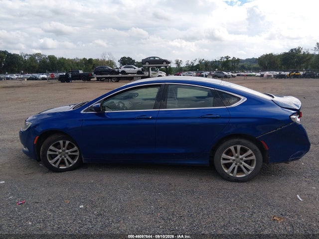 2015 Chrysler 200 Limited მანქანა იყიდება აუქციონზე, vin: 1C3CCCAB5FN662291, აუქციონის ნომერი: 46097844
