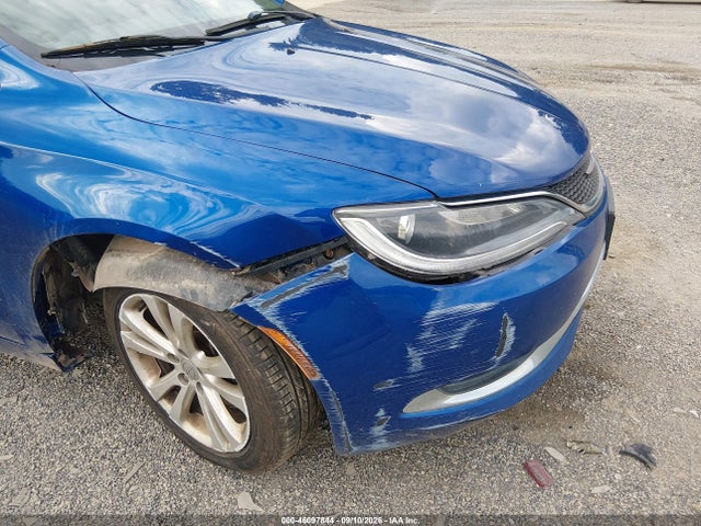 2015 Chrysler 200 Limited მანქანა იყიდება აუქციონზე, vin: 1C3CCCAB5FN662291, აუქციონის ნომერი: 46097844