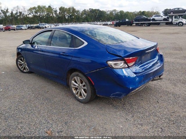 2015 Chrysler 200 Limited მანქანა იყიდება აუქციონზე, vin: 1C3CCCAB5FN662291, აუქციონის ნომერი: 46097844
